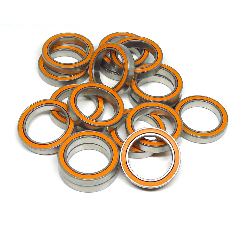 S61702C-2OS S6702C-2RS Stainless Steel Si3N4 Ceramic Ball Bearings 15x21x4mm ABEC-7